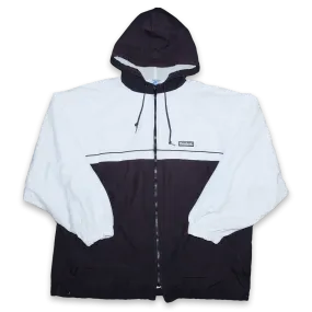 Vintage Reebok Hooded Track Jacket XLarge