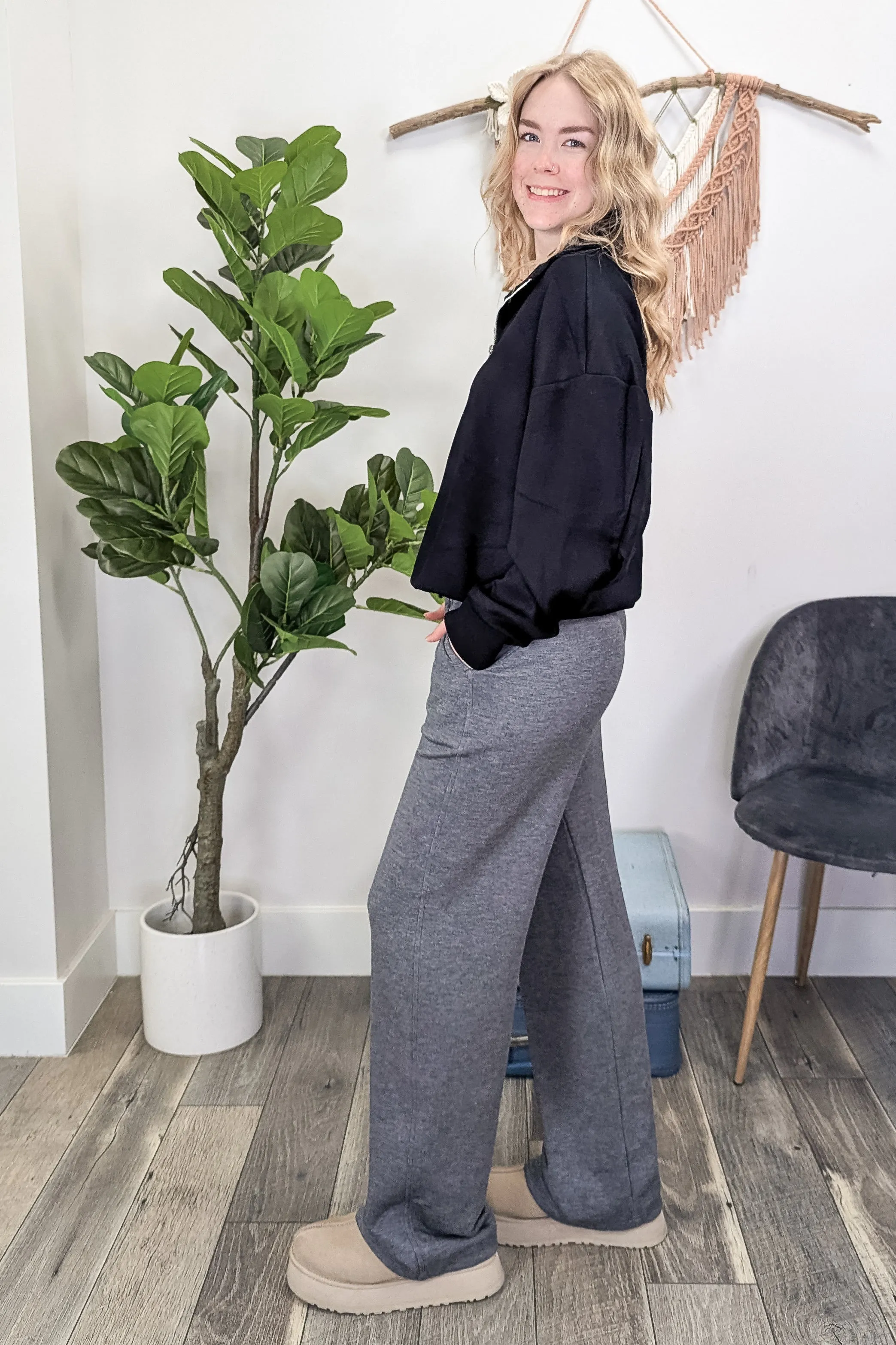 VM Luxeknit Half Zip Top