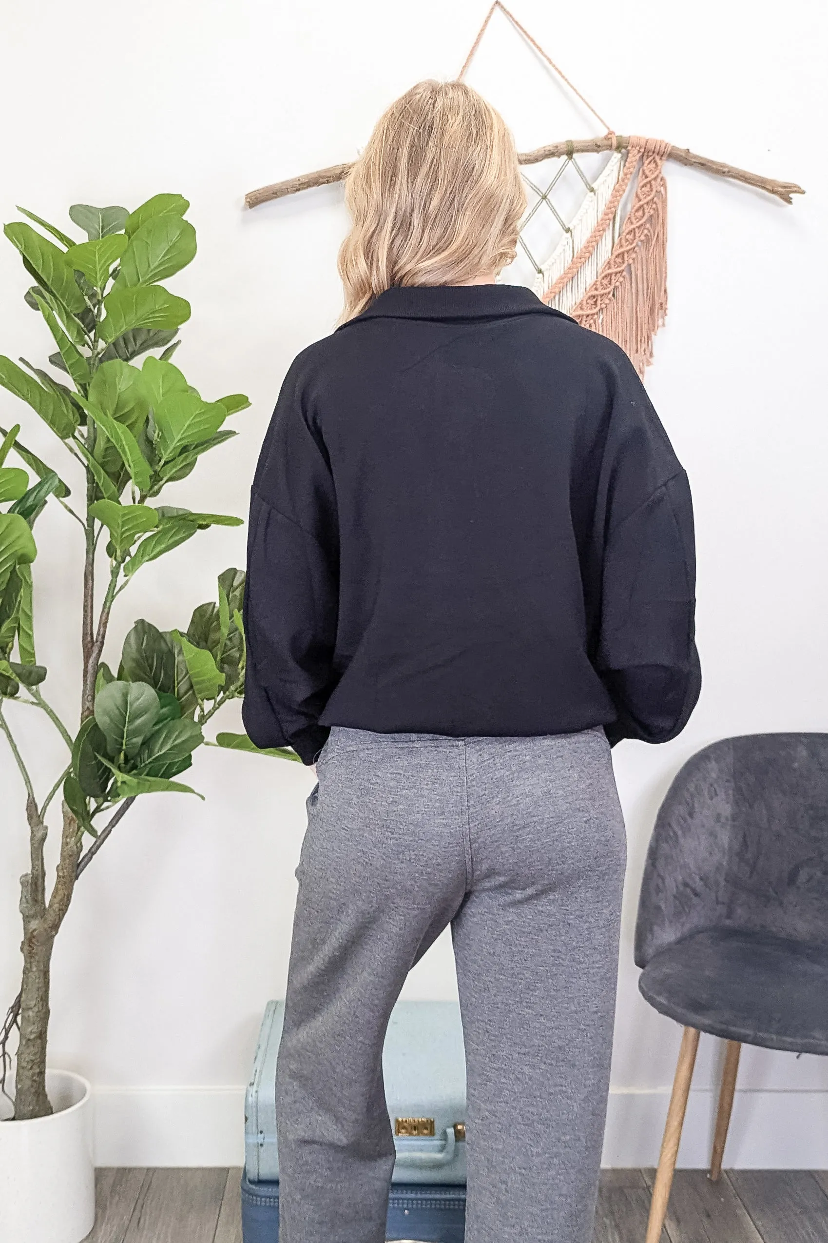 VM Luxeknit Half Zip Top
