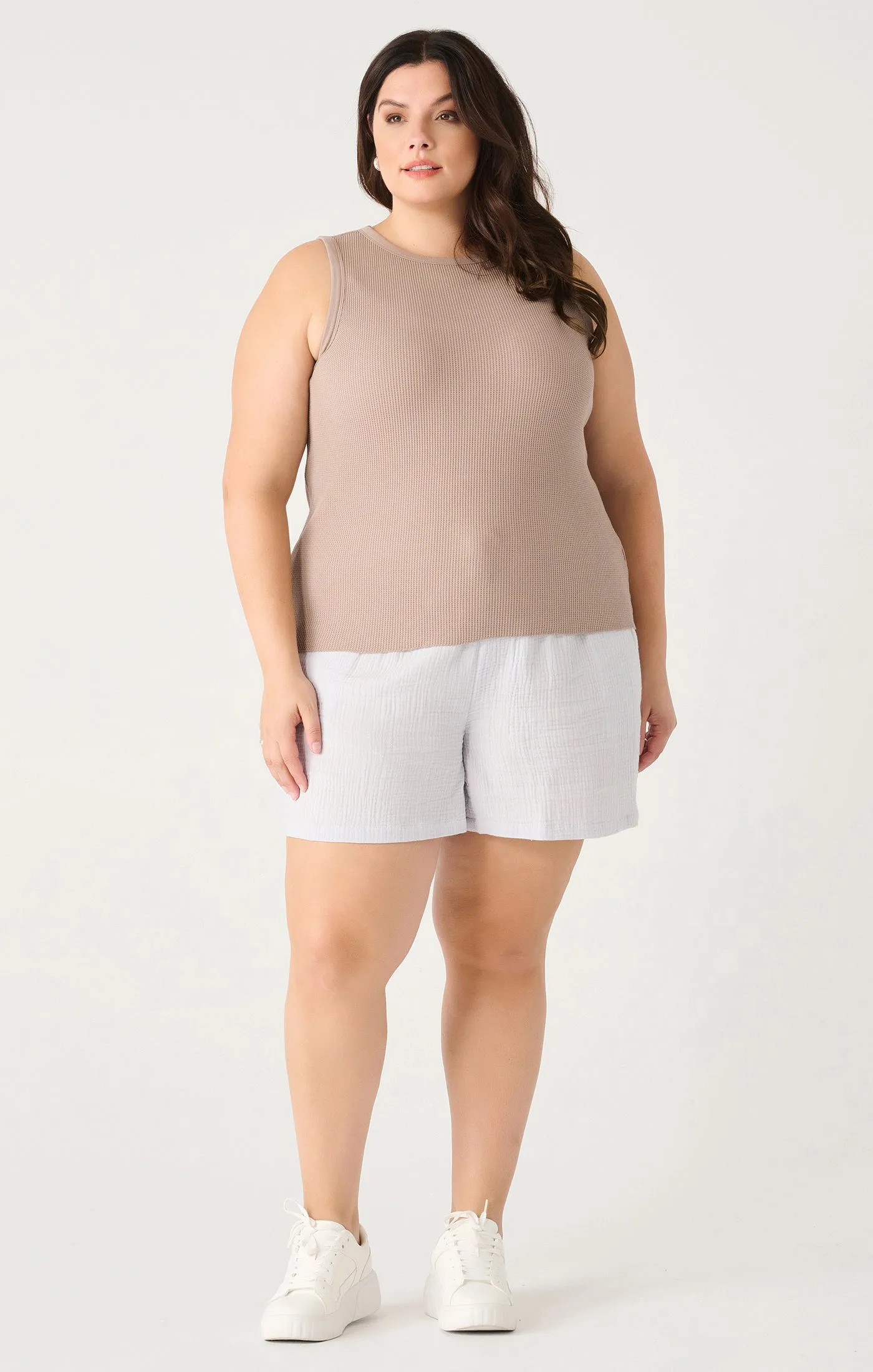 Waffle Knit Tank Top