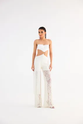 Waist Cutout Jumpsuit