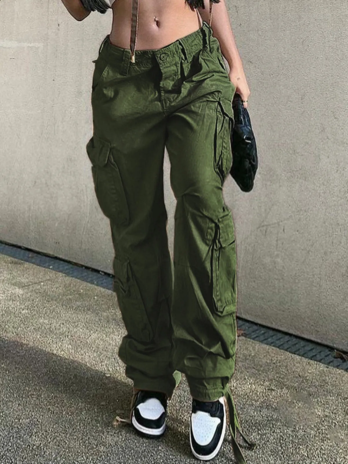 WLS American Street Denim Cargo Pants