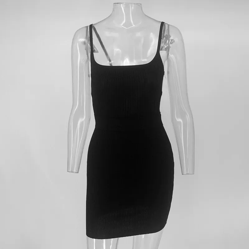 Women's Summer Casual Sheath Lace-Up Backless Dress