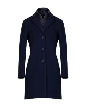 Wool Blend Bib Insert Coat