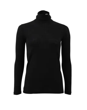 Wool Jersey Turtleneck Top
