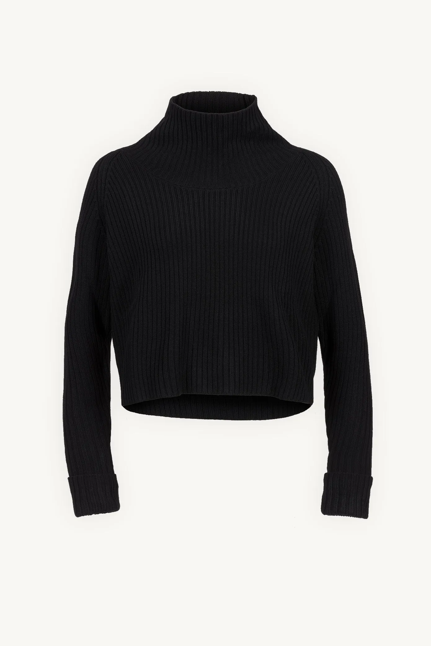 Yul1a Cropped Merino Knit