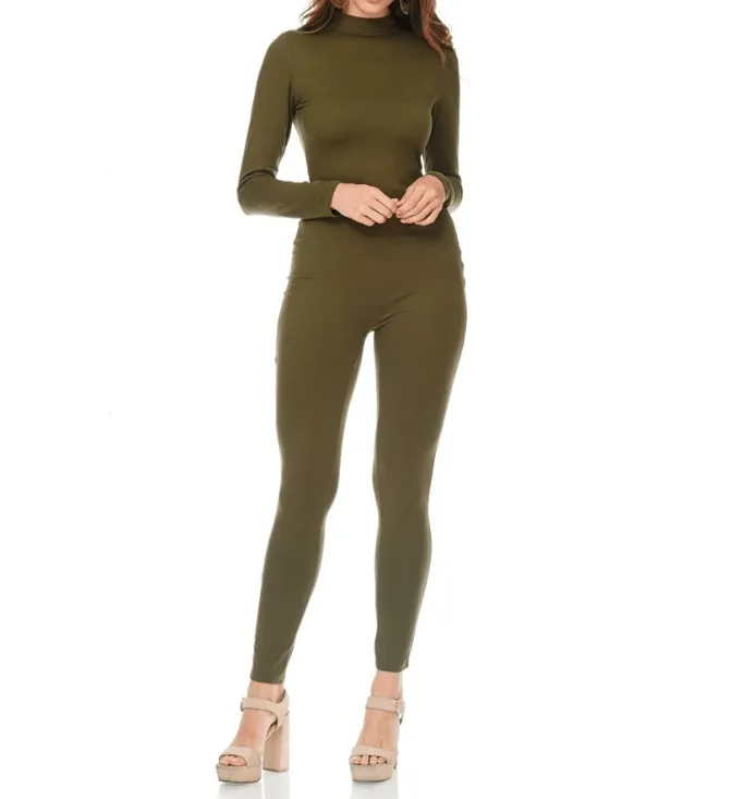Zink Turtle Neck Jumpsuit