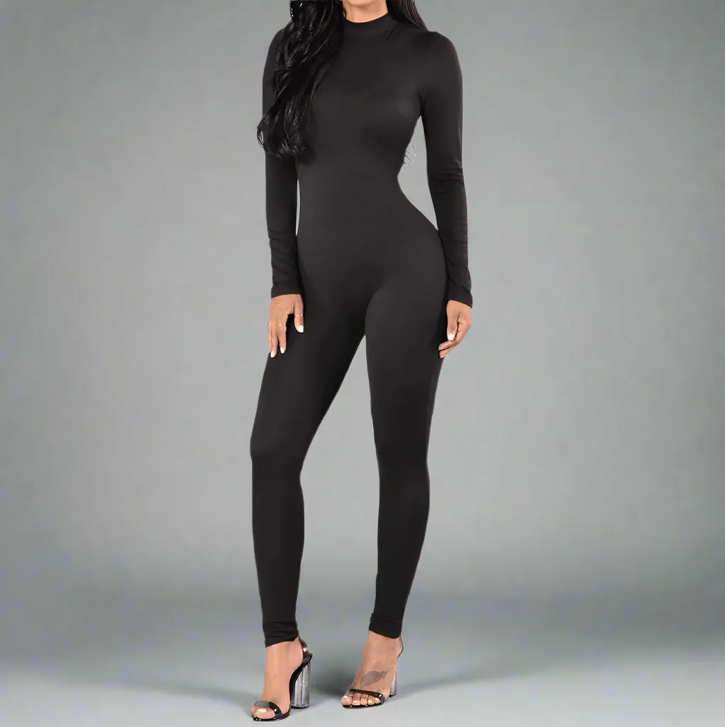 Zink Turtle Neck Jumpsuit